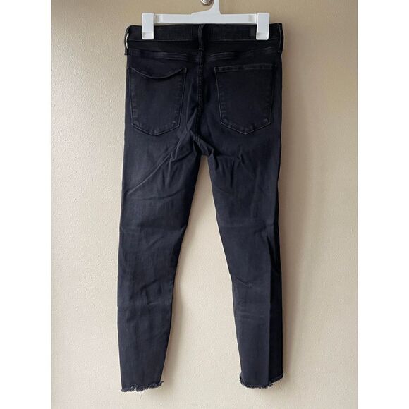 Abercrombie & Fitch Simone High Rise Ankle Black Jean Size 29 / 8 - Picture 2 of 2